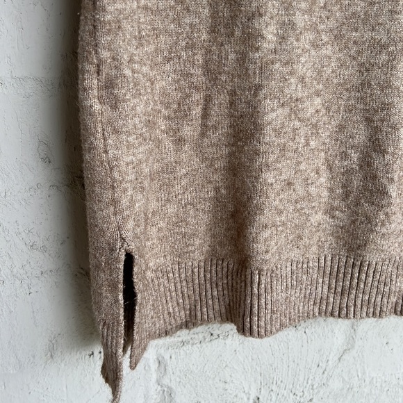 By Anthropologie Welford Tan Mock Neck Pullover Sweater Size Small - Picture 10 of 16